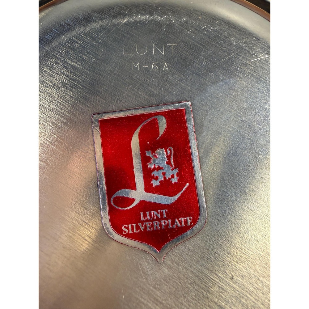 Vintage Silverplate Butter Dish with Glass Insert • Covered Butter Server - Picture 10 of 16
